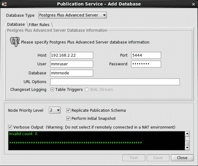 - Adding a primary node with an initial snapshot